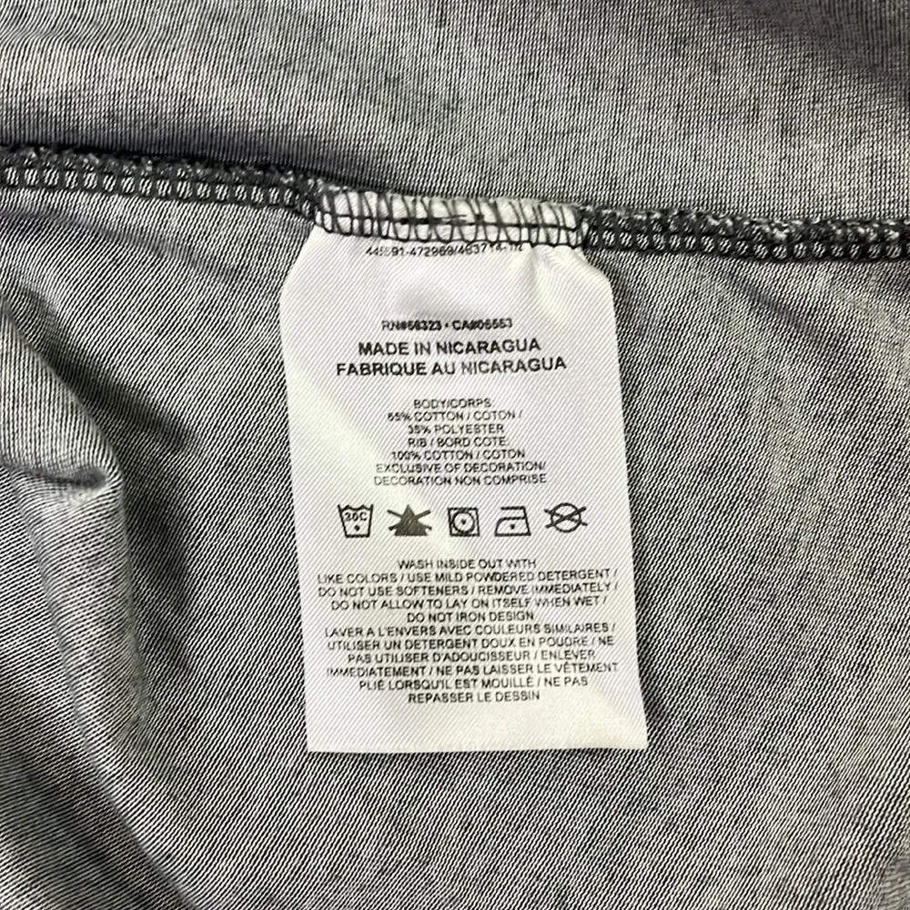Nike Ohio State Short Sleeve Dri-Fit Gray Red Spirit Tee, Size Medium